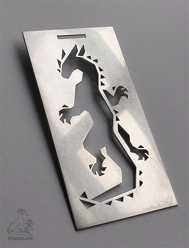 925 silver, bookmark