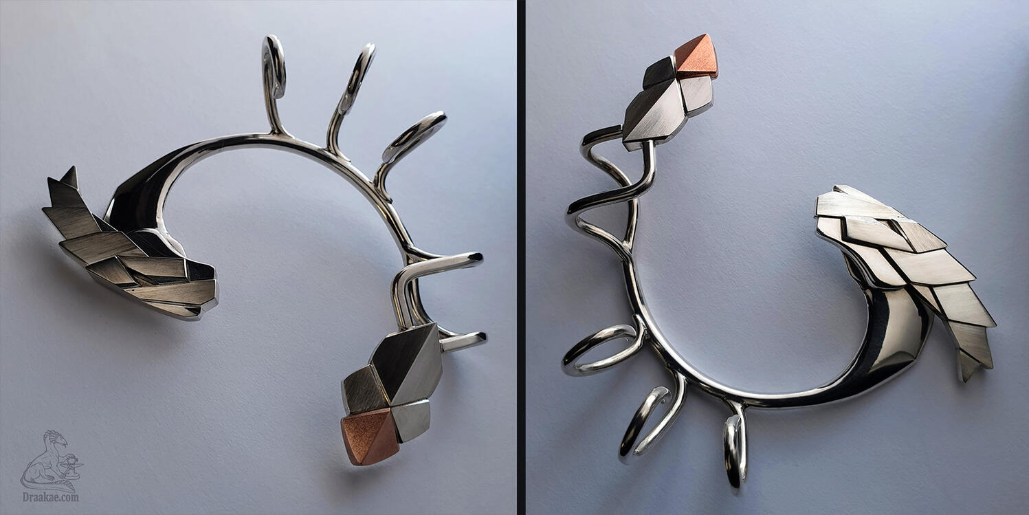 925 silver, copper